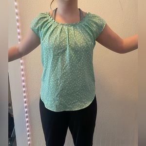 LC Lauren Conrad short sleeve blouse